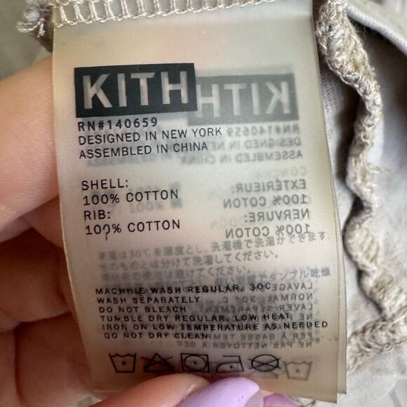 Kith Women’s Classic Tee Shirt Short Sleeves Crewneck Pink Gray Size XS - Picture 9 of 13